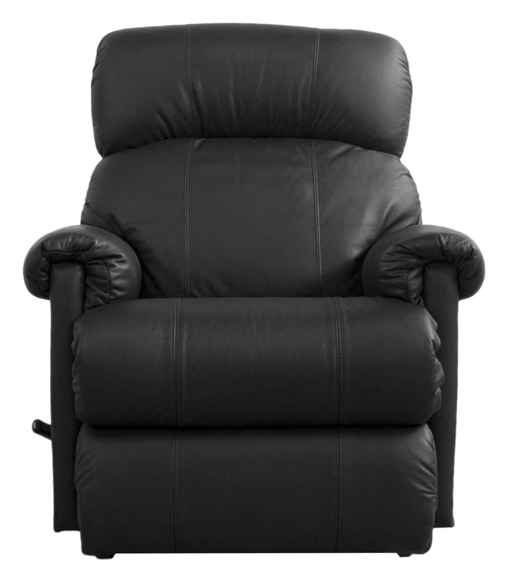 Eden Recliner in Black Leather