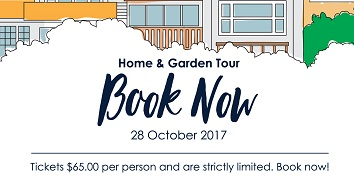 Welcome Home - Home & Garden Tour.  Book now!