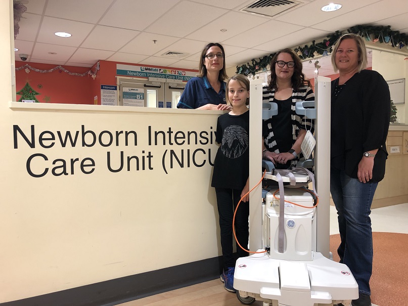 Waikato NICU receives Giraffe-Shuttle